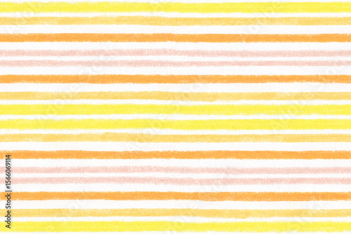 Seamless pattern of stripes drawn with dry pastel. Abstract hand-drawn background.