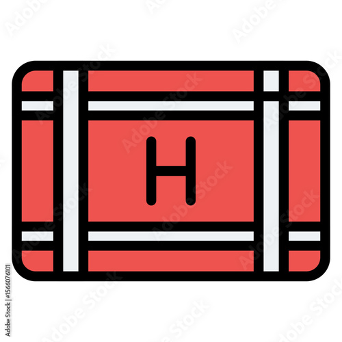 Medical Kit icon vector image. Can be used for Battle Royale.