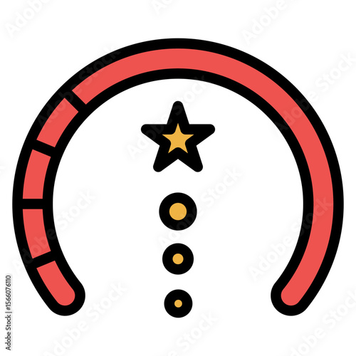 Rank icon vector image. Can be used for Battle Royale.