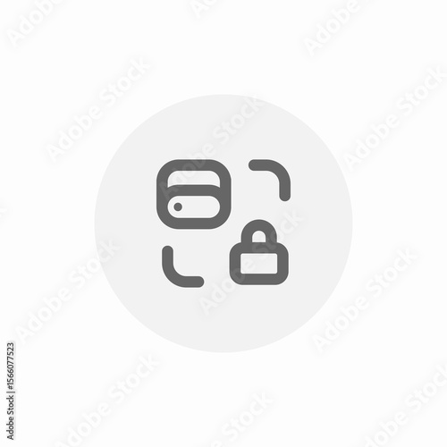 secure wallets icon sign vector