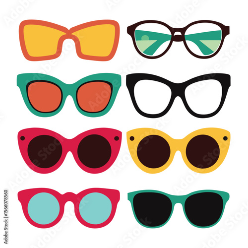 collection of sunglasses