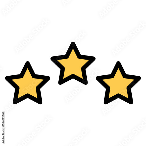 Stars icon vector image. Can be used for Lighting.
