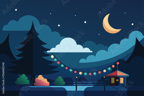 santa claus on the roof of house