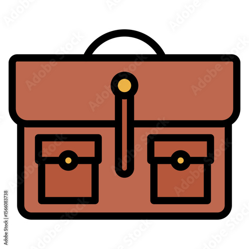 Mail Bag icon vector image. Can be used for Postal Service.