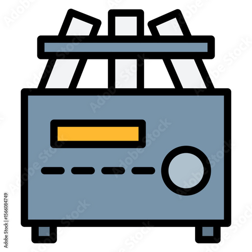 Centrifuge icon vector image. Can be used for Science.