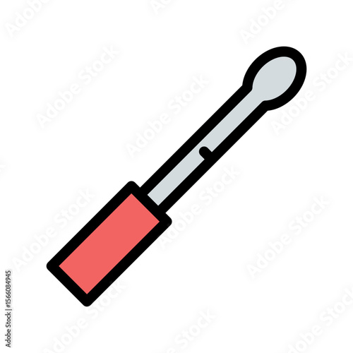 Spatula icon vector image. Can be used for Science.