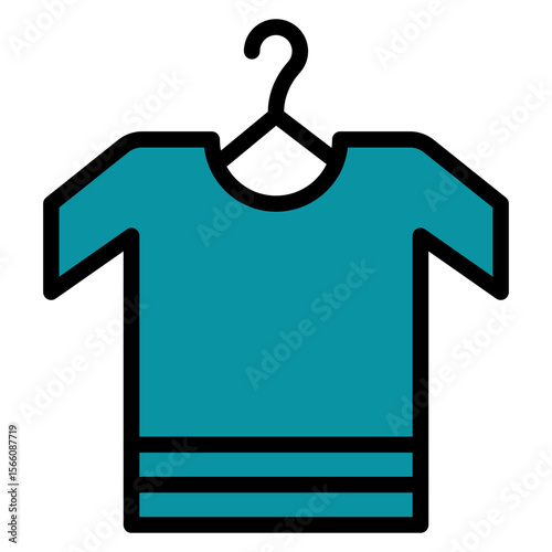 Tshirt icon vector image. Can be used for Human Rights.