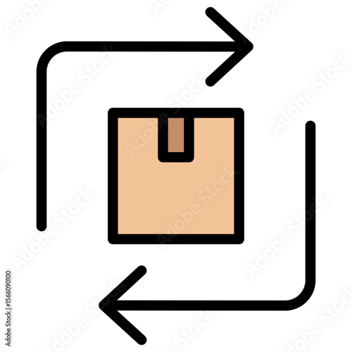 Exchange icon vector image. Can be used for Online Store.