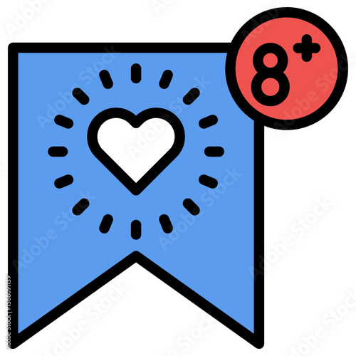 Favorites icon vector image. Can be used for Digital Retail.