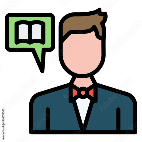 User Stories icon vector image. Can be used for Project Assesment.