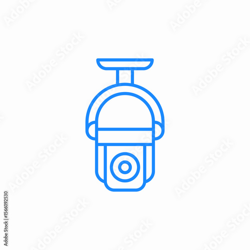 security camera icon sign vector