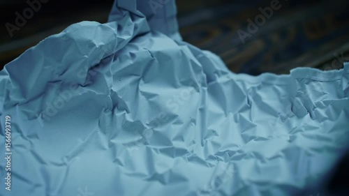 Crumpled paper texture