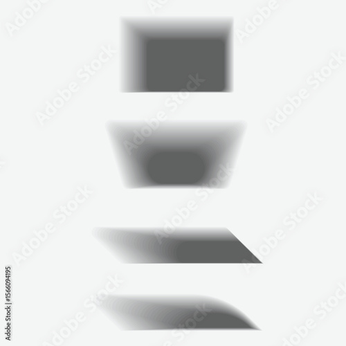Stacked Cubes – Vector Shadow Overlay