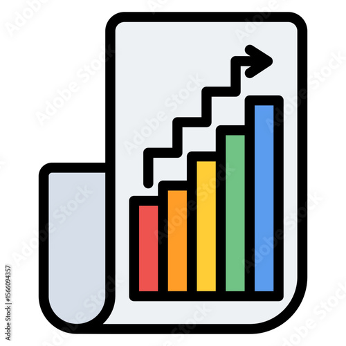 Progress icon vector image. Can be used for Action Plan.