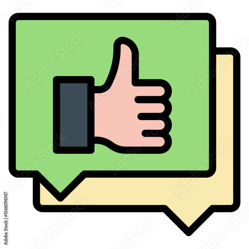 Feedback Review icon vector image. Can be used for Freelancer.