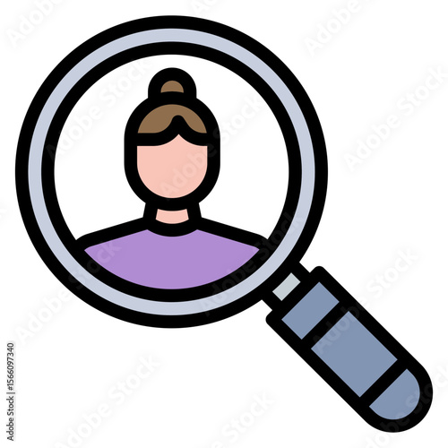 Selection Criteria icon vector image. Can be used for Headhunting.