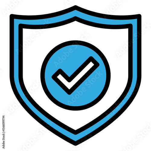 Safety Measures icon vector image. Can be used for Elderly Care.