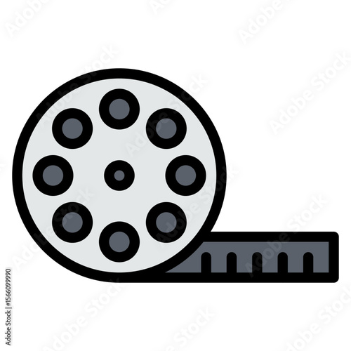 Biopic icon vector image. Can be used for Movie Genres.