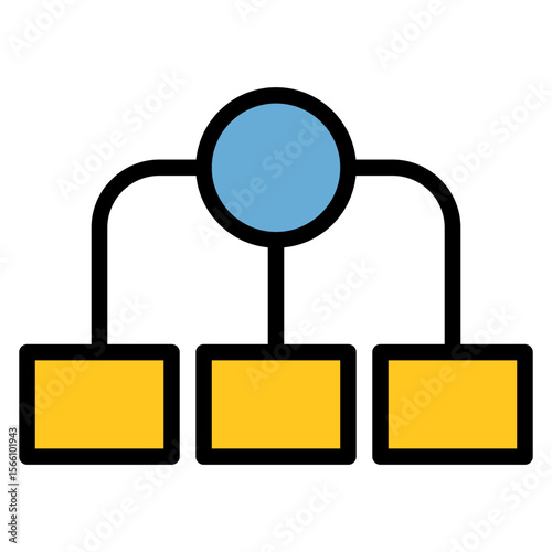 Support Structures icon vector image. Can be used for Additive Maufacturing.