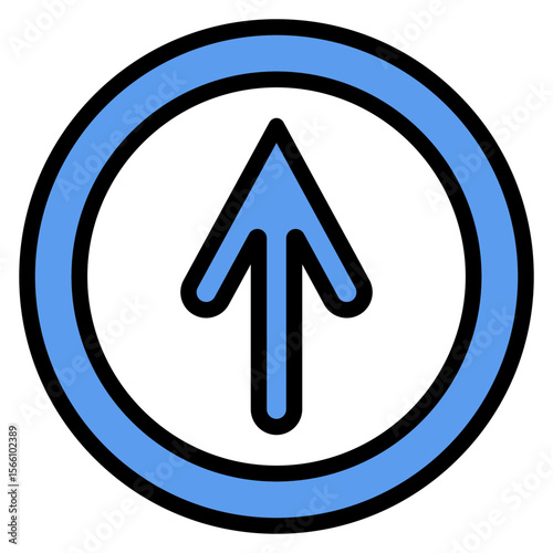 Arrow icon vector image. Can be used for Job Fair.