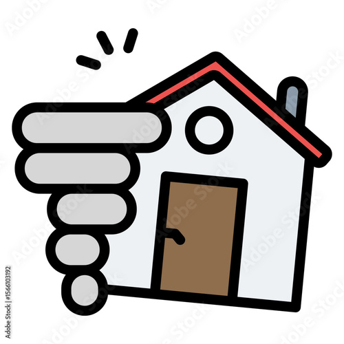 Natural Disasters icon vector image. Can be used for Business Risks.