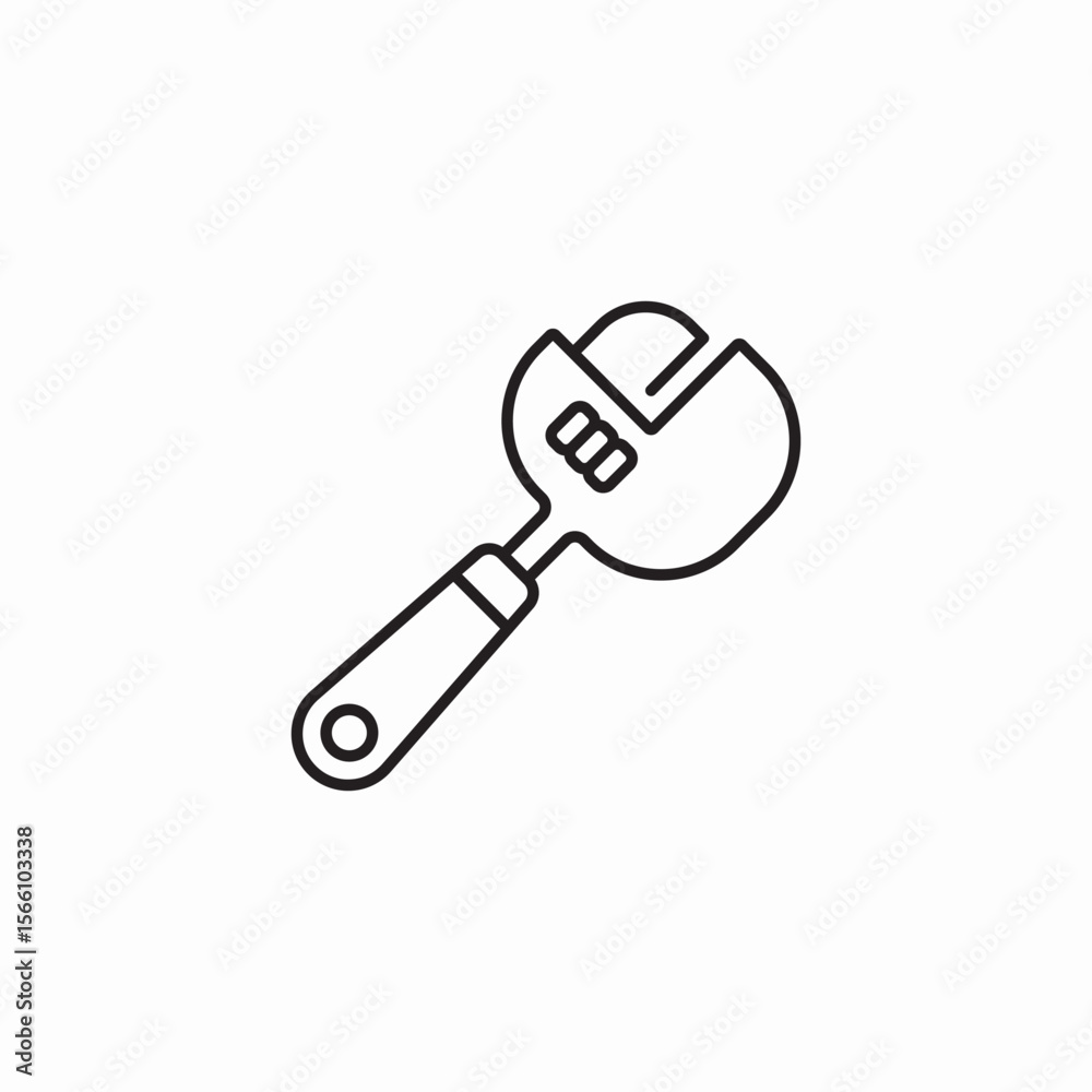spanner opener icon sign vector spanner opener icon sign vector