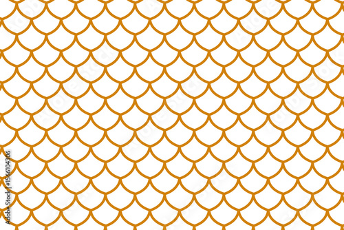 Dragon lizard or snake scale pattern background. Eps10 vector