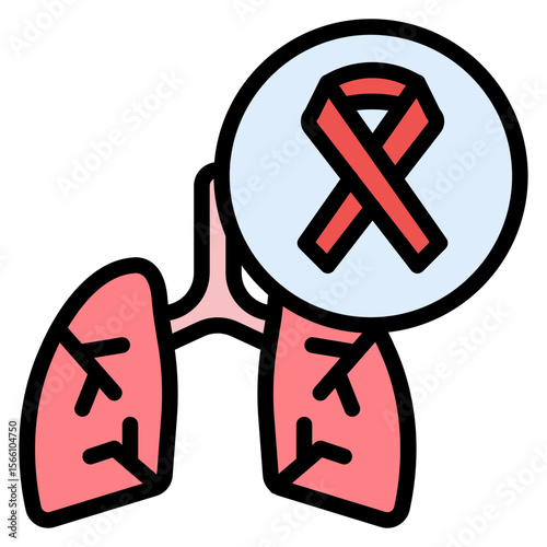 Awareness Campaign icon vector image. Can be used for Tuberculosis.