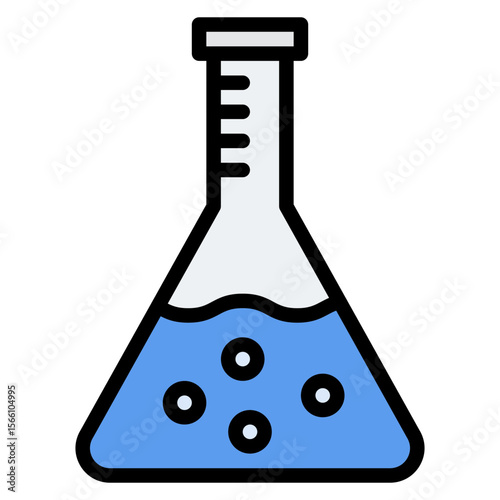 Laboratory Flask icon vector image. Can be used for Tuberculosis.