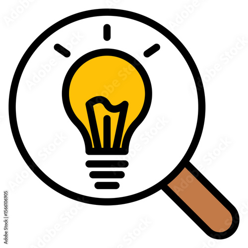 Discovery icon vector image. Can be used for Thought Leadership.