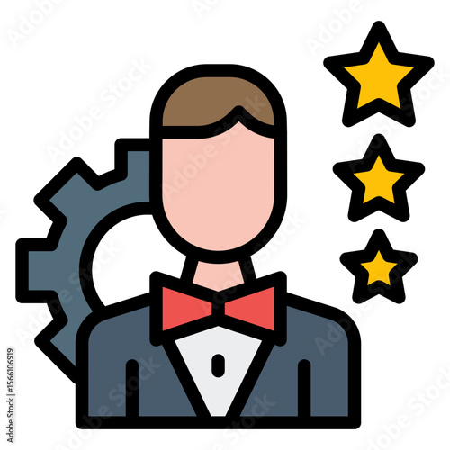 Expertise icon vector image. Can be used for Thought Leadership.