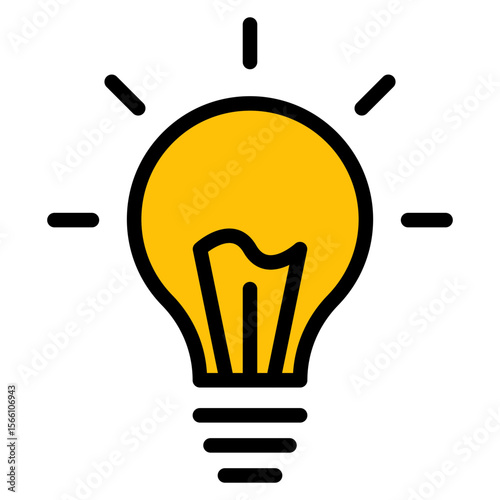 Idea icon vector image. Can be used for Thought Leadership.