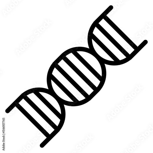 DNA icon vector image. Can be used for Physical Wellbeing.