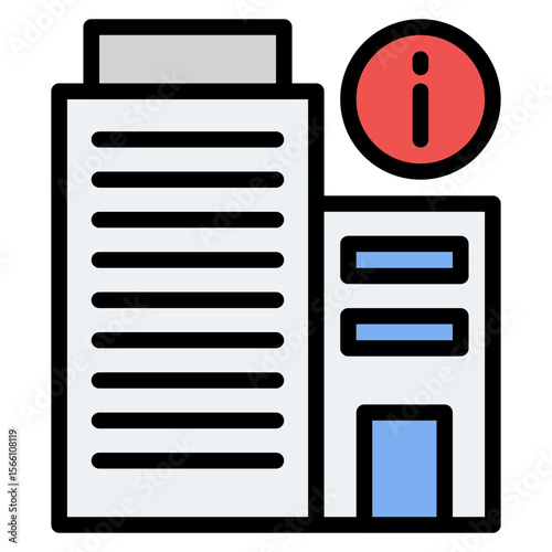 Company Information icon vector image. Can be used for Business Onboarding.