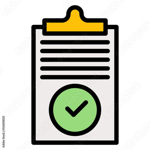 Compliance icon vector image. Can be used for Business Onboarding.