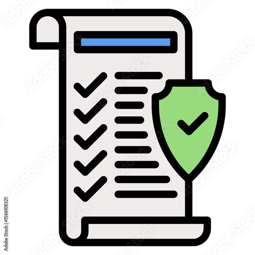 Policies icon vector image. Can be used for Business Onboarding.