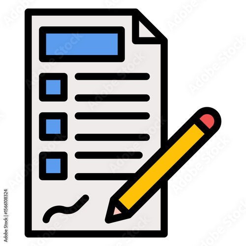 Registration icon vector image. Can be used for Business Onboarding.