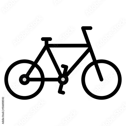 Bicycle icon vector image. Can be used for World Environment Day.