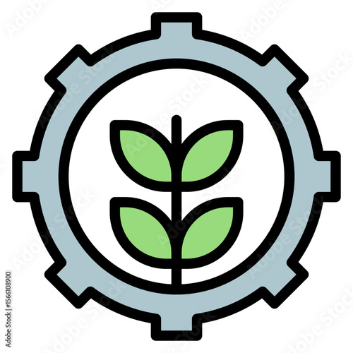 Sustainable Development icon vector image. Can be used for World Environment Day.