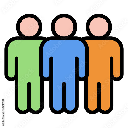 Community Gathering icon vector image. Can be used for Eid al Adha.