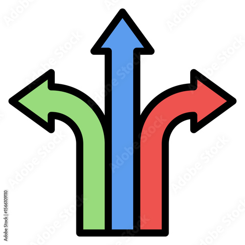 Different Routes icon vector image. Can be used for Eid al Adha.