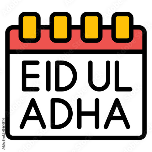 Eid al Adha icon vector image. Can be used for Eid al Adha.