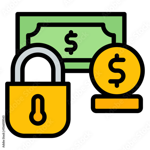 Blockage icon vector image. Can be used for Business Disruption.