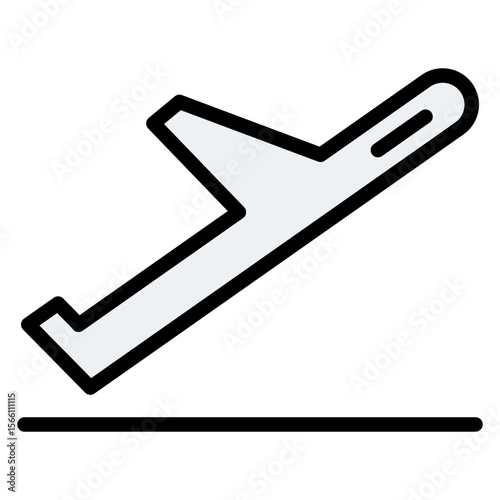 Departure icon vector image. Can be used for Airplane.