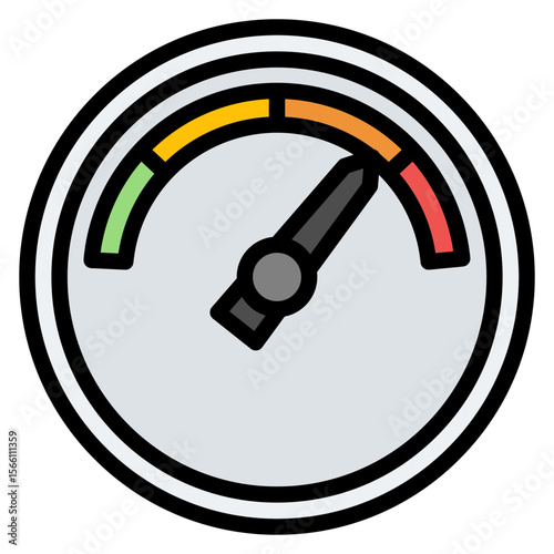 Speed icon vector image. Can be used for Airplane.