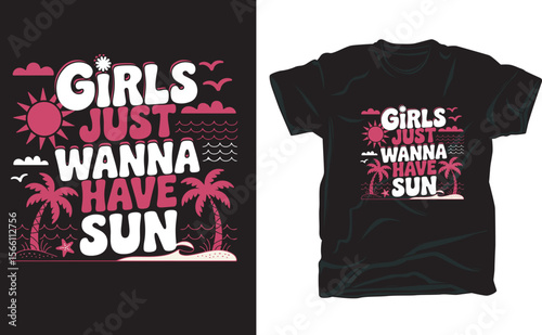 summer beach Vibes graphic  t shirt design for art