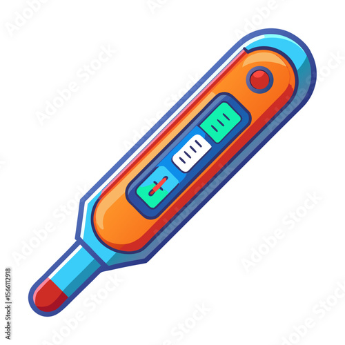 thermometer isolated on white background