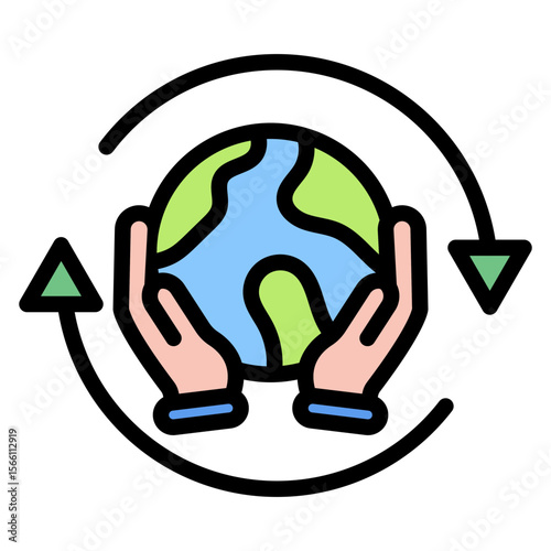 Social Change icon vector image. Can be used for Social Justice.