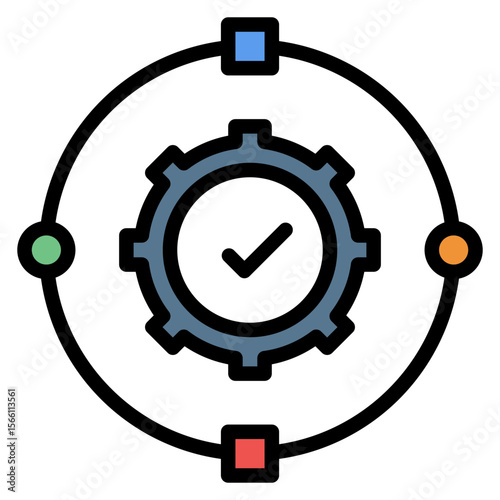 Adaptation icon vector image. Can be used for Digital Disruption.