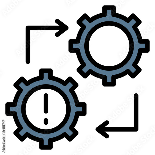 Change icon vector image. Can be used for Digital Disruption.